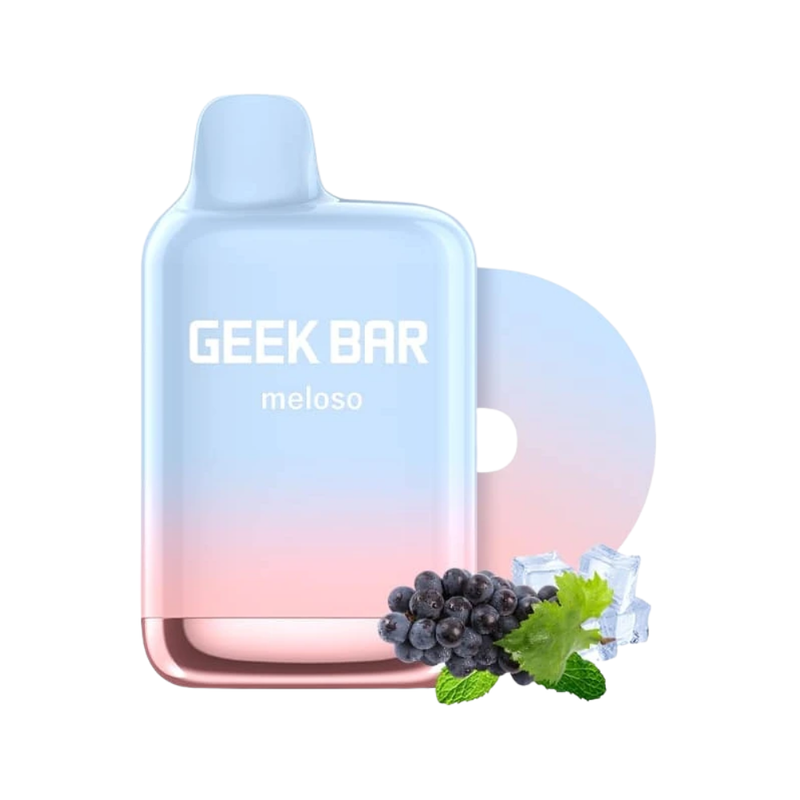VAPORIZADOR DESECHABLE GEEK BAR MELOSO MAX 9000 PUFFS GRAPE ICE-2