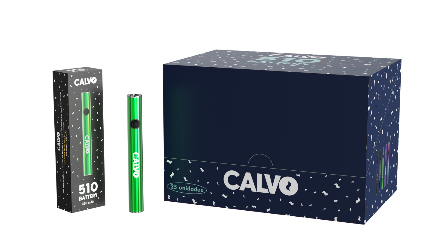 BATERIA 510 CALVO COLOR VERDE
