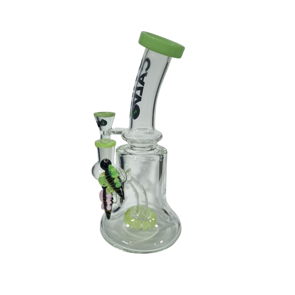 BONG BEE RIG LITE LIGHT GREEN 19CM - CALVO-4