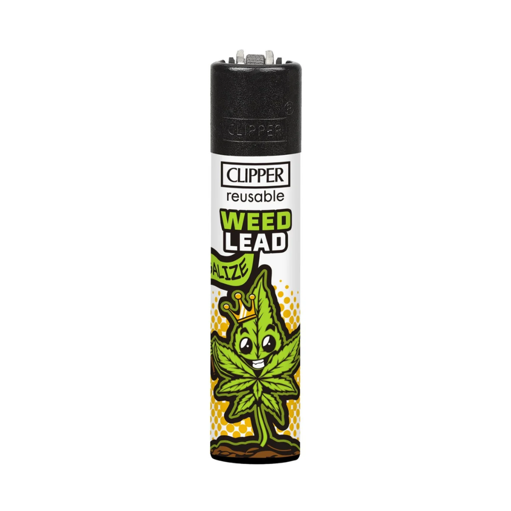 ENCENDEDOR CLIPPER DISEÑO WEED RHYME-3
