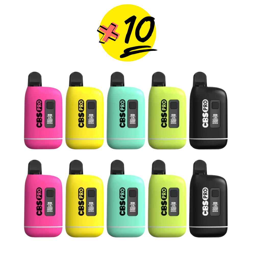 BATERIAS CBS PRO PACK X10 COLORES SURTIDOS - DOTECO