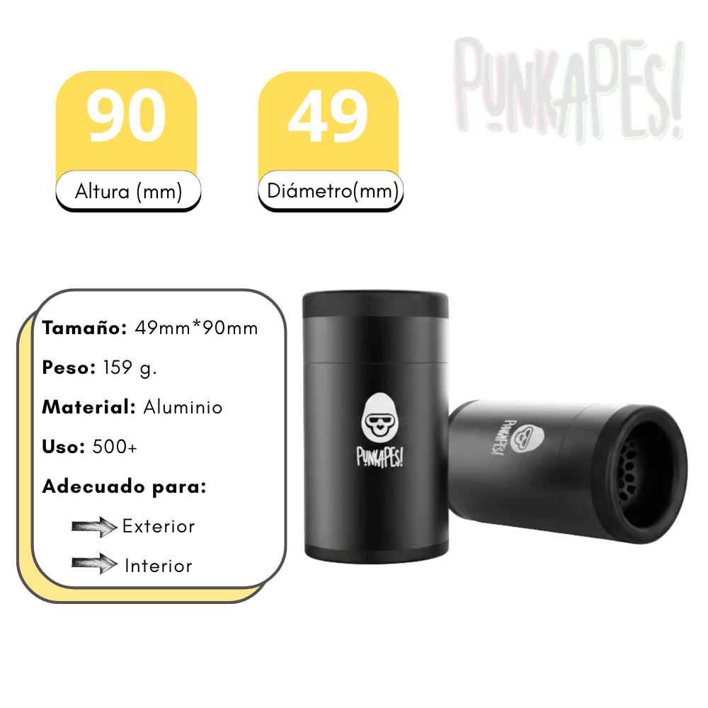 PACK FILTRO PERSONAL ANTIOLOR + REPUESTO - PUNKAPES-4