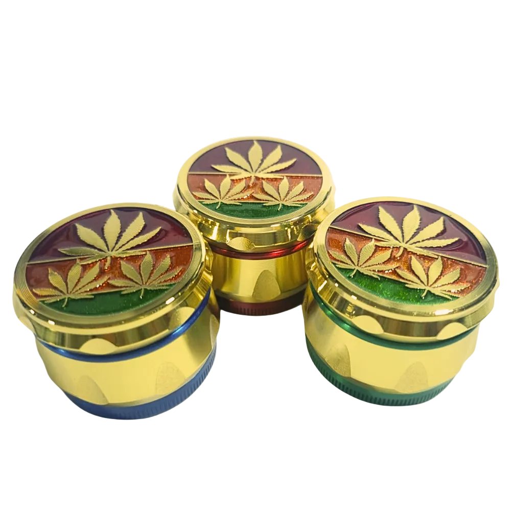 MOLEDOR DISEÑO HOJAS TRICOLOR 40MM