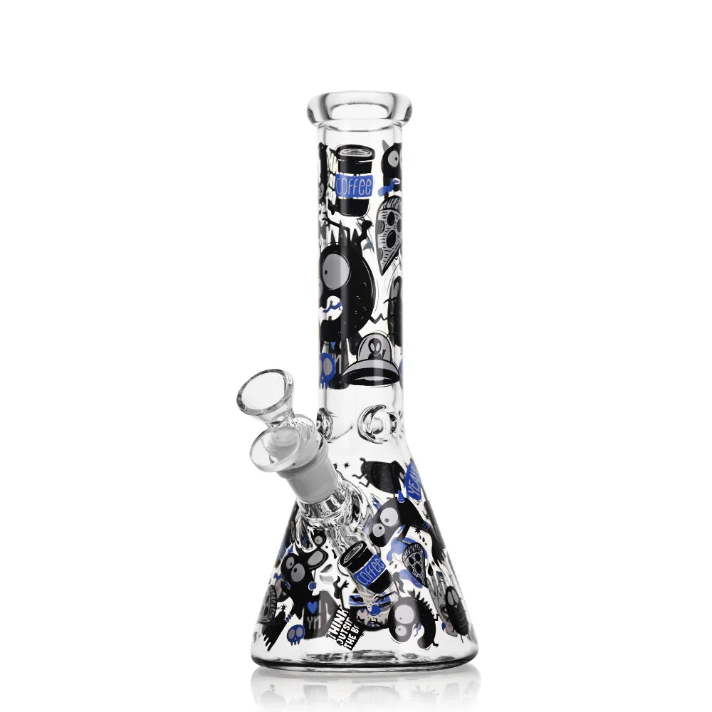 BONG URBAN BEAKER BLUE 25CM - CALVO