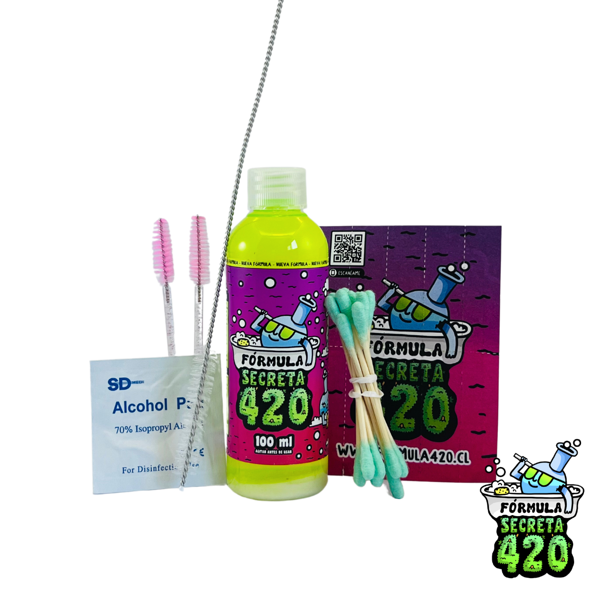 KIT LIMPIADOR MANZANA FORMULA 420 FORMULA SECRETA