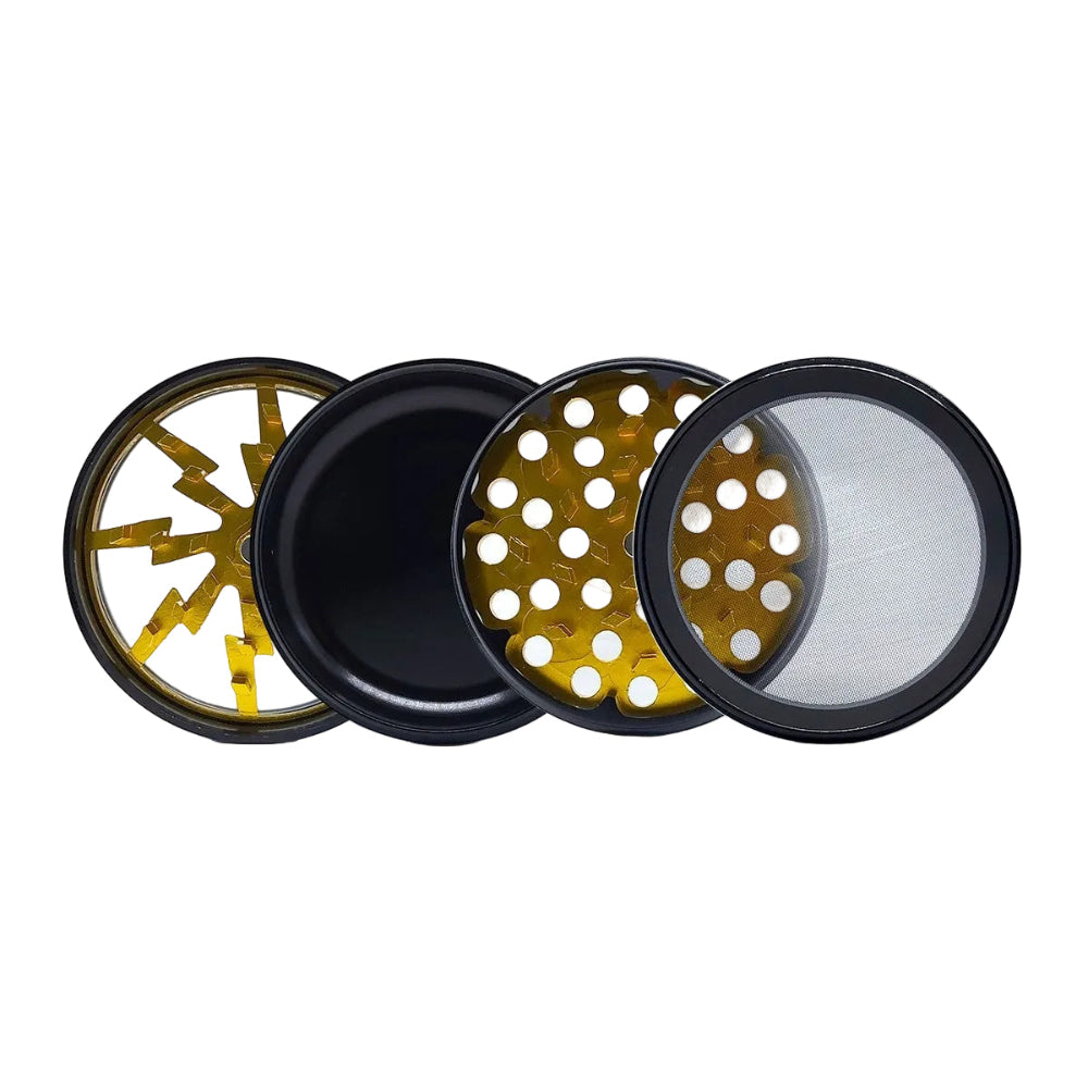LIGHTNING GRINDER GOLD 63MM - GALAXY