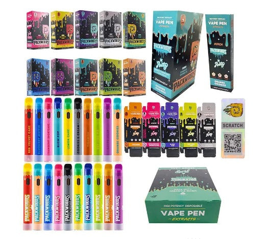 VAPE DESECHABLE PACKWOODS V2 - 1ML (VACÍO)