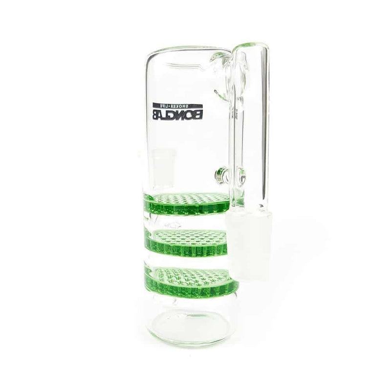 ATRAPA CENIZA PANAL TRIPLE GREEN 18MM - BONGLAB-1
