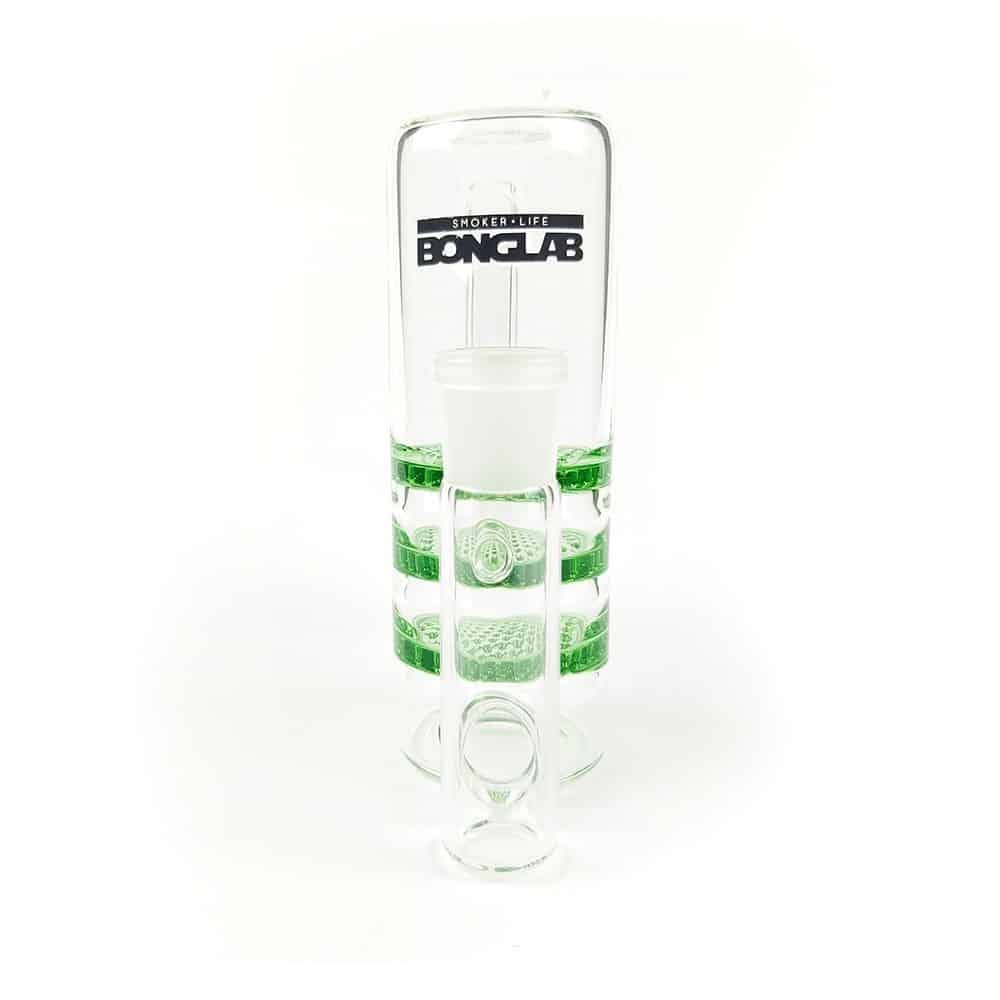 ATRAPA CENIZA PANAL TRIPLE GREEN 18MM - BONGLAB-3