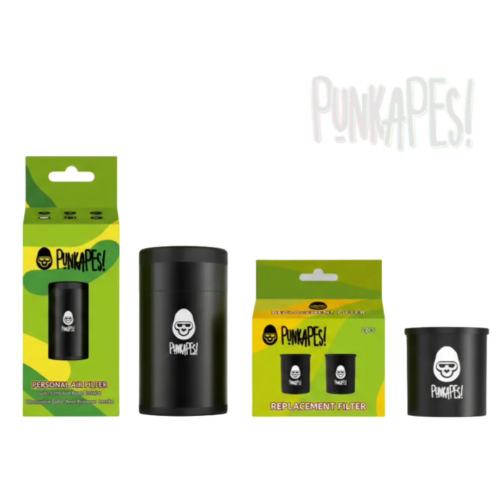 PACK FILTRO PERSONAL ANTIOLOR + REPUESTO - PUNKAPES