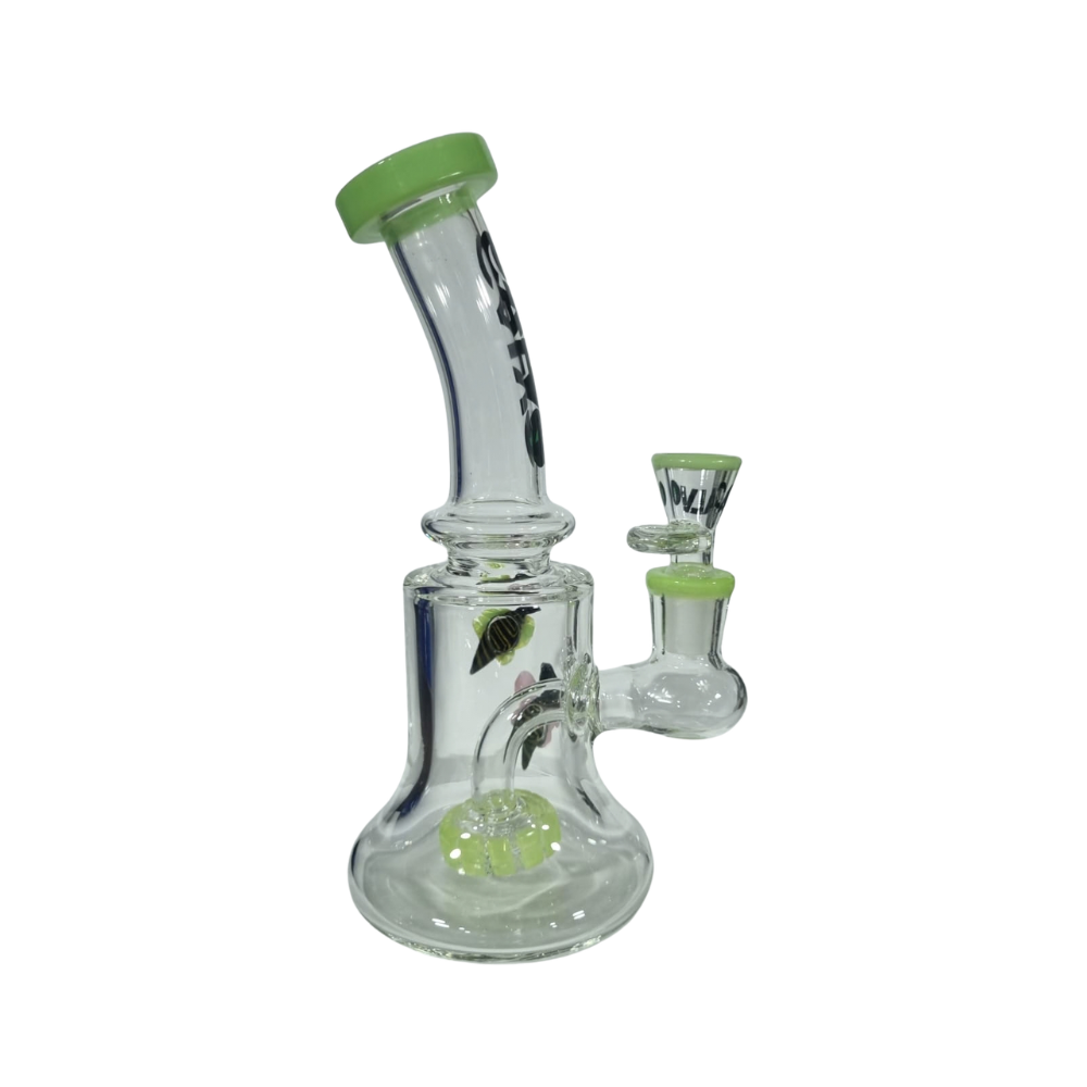 BONG BEE RIG LITE LIGHT GREEN 19CM - CALVO-5