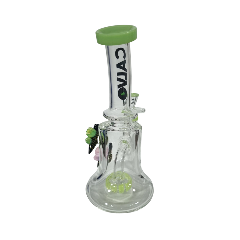 BONG BEE RIG LITE LIGHT GREEN 19CM - CALVO-6