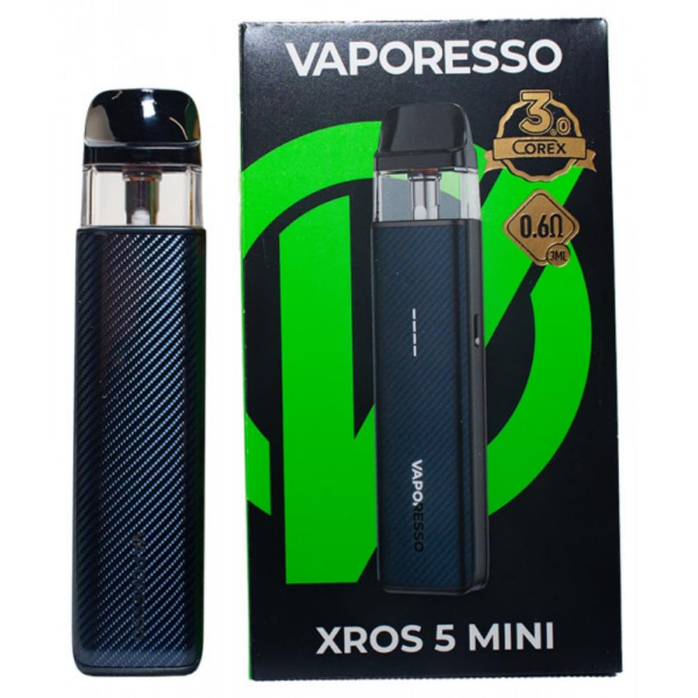 VAPORIZADOR VAPORESSO XROSS 5 MINI KIT CARBON BLACK