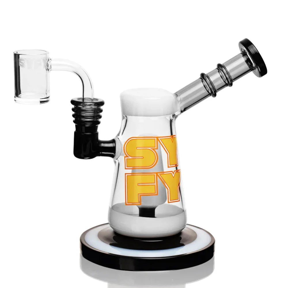 BONG SYFY RIG CON BANGER BLACK - CALVO