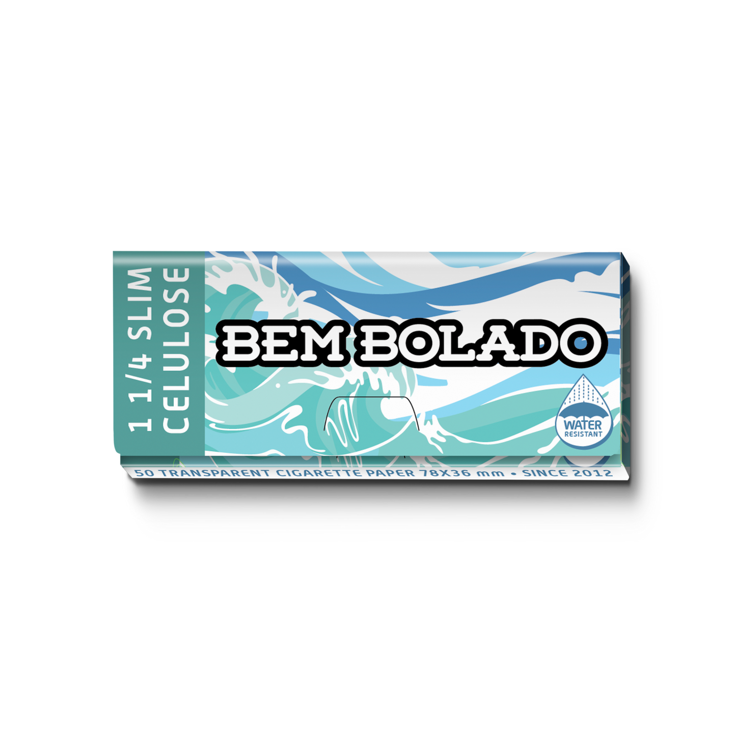 PAPELILLOS DE CELULOSA 1 1/4 SLIM BEM BOLADO