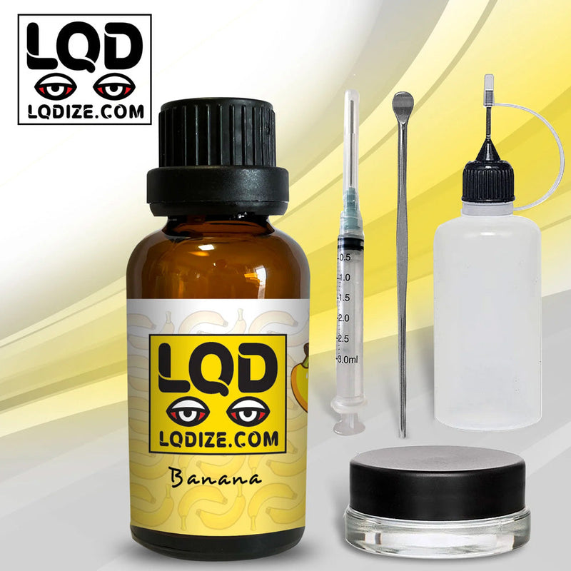 LQDIZE WAX 30ML BANANA KIT COMPLETO-2