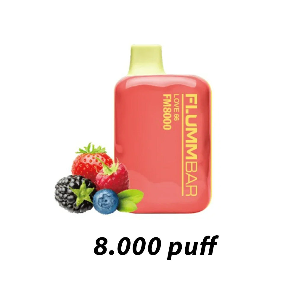 FLUMMBAR 8000 PUFF LOVE66 0% NICOTINA-1