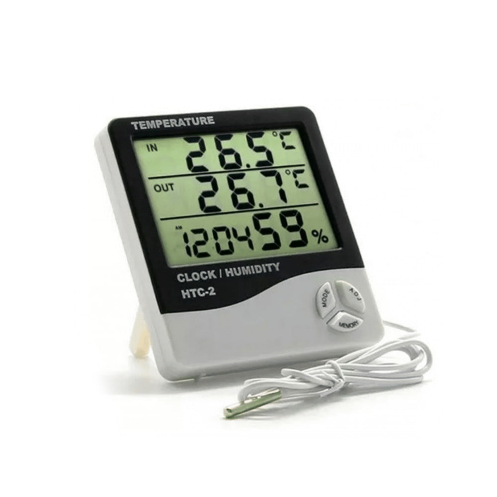 TERMOHIGROMETRO HTC-2 SONDA + PILAS - GENERICO