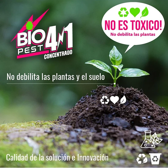 ANTIPLAGA CONCENTRADO 4 EN 1 250CC - BIOPEST
