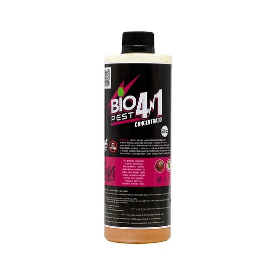 ANTIPLAGA CONCENTRADO RECARGA 4 EN 1 500CC - BIOPEST