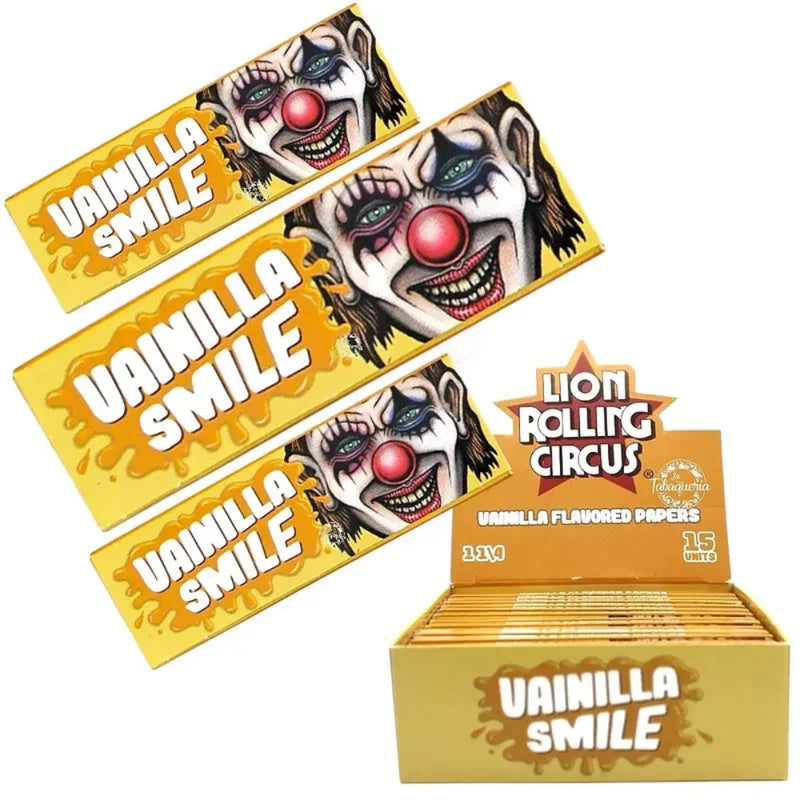 PAPELILLO 1 1/4 VAINILLA SMILE - LION ROLLING CIRCUS-1