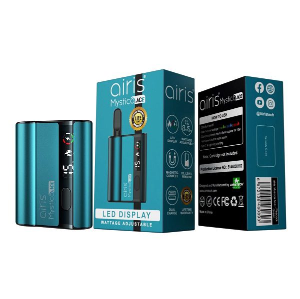 BATERIA MYSTICA ACE PEACOCK GREEN AIRIS