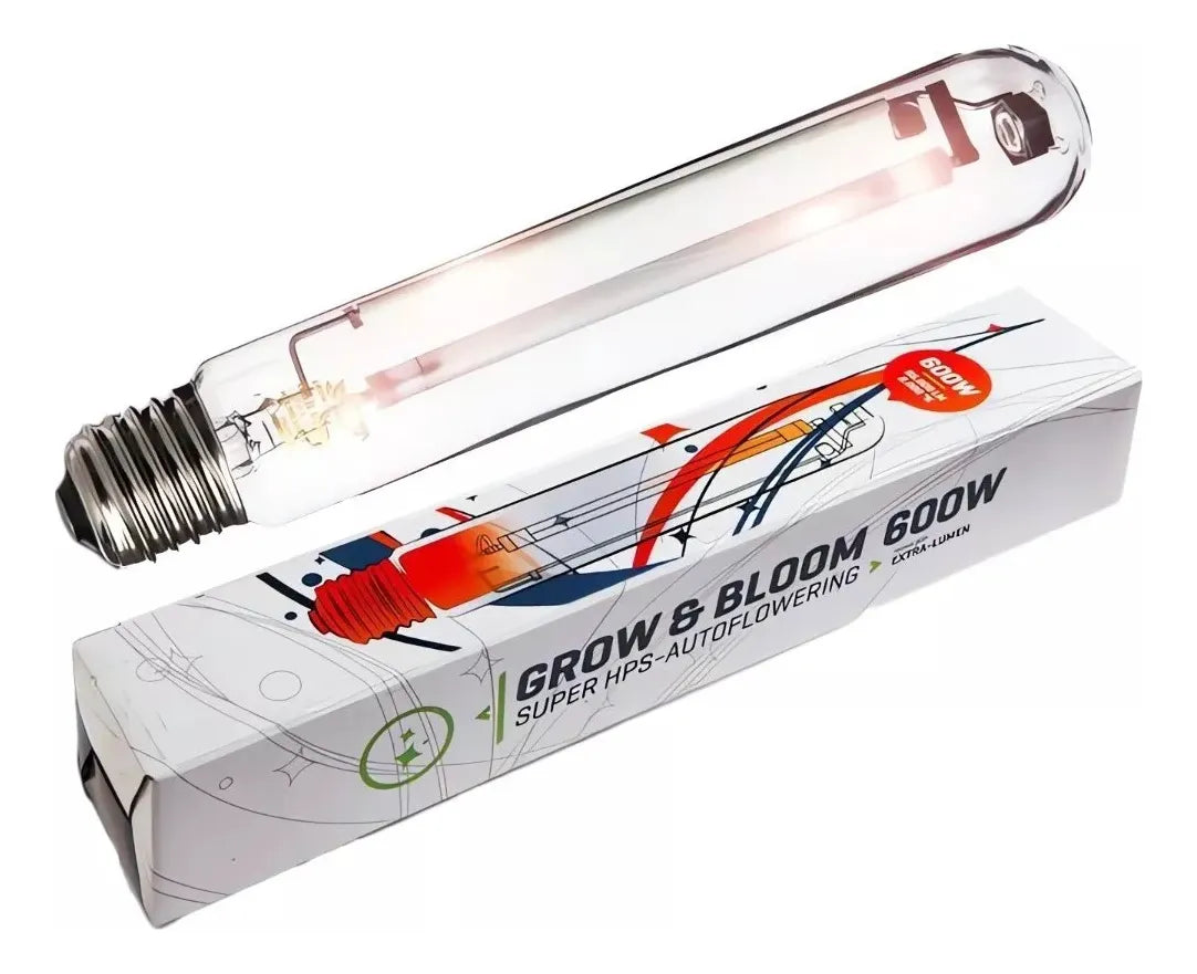 AMPOLLETA HPS 600W DUAL EXTRALUMEN GROWGENETIC