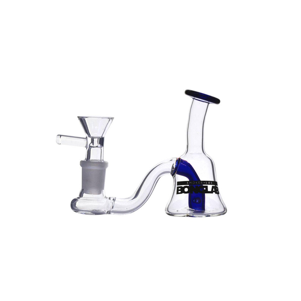 BONG TINY BELL EXTENDED BLUE BONGLAB