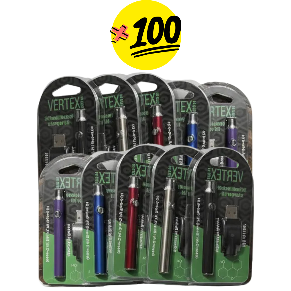 BATERIAS BASIC VERTEX PACK X100 COLORES SURTIDOS-1