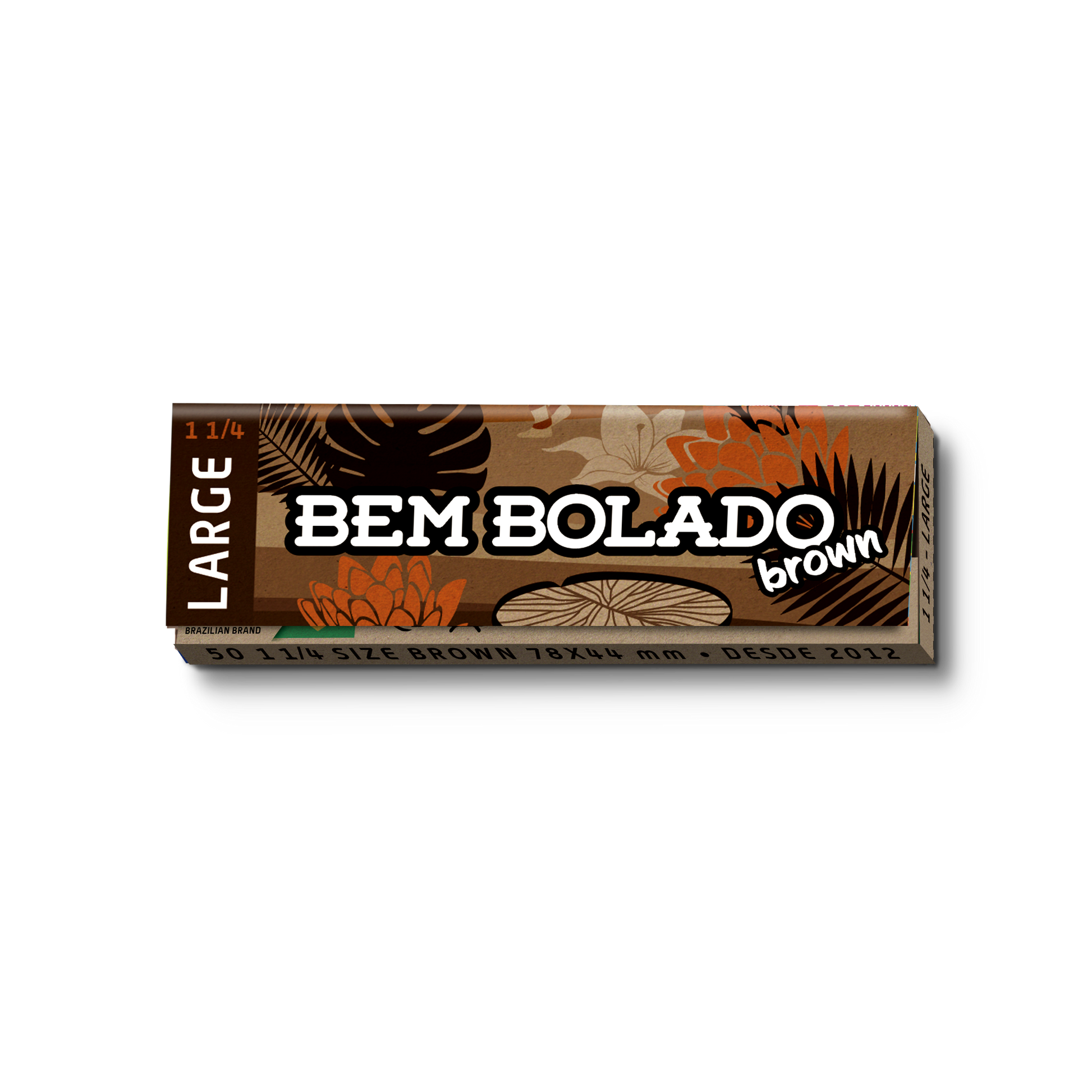 PAPELILLO 1 1/4 LARGE BEM BOLADO Brown-1