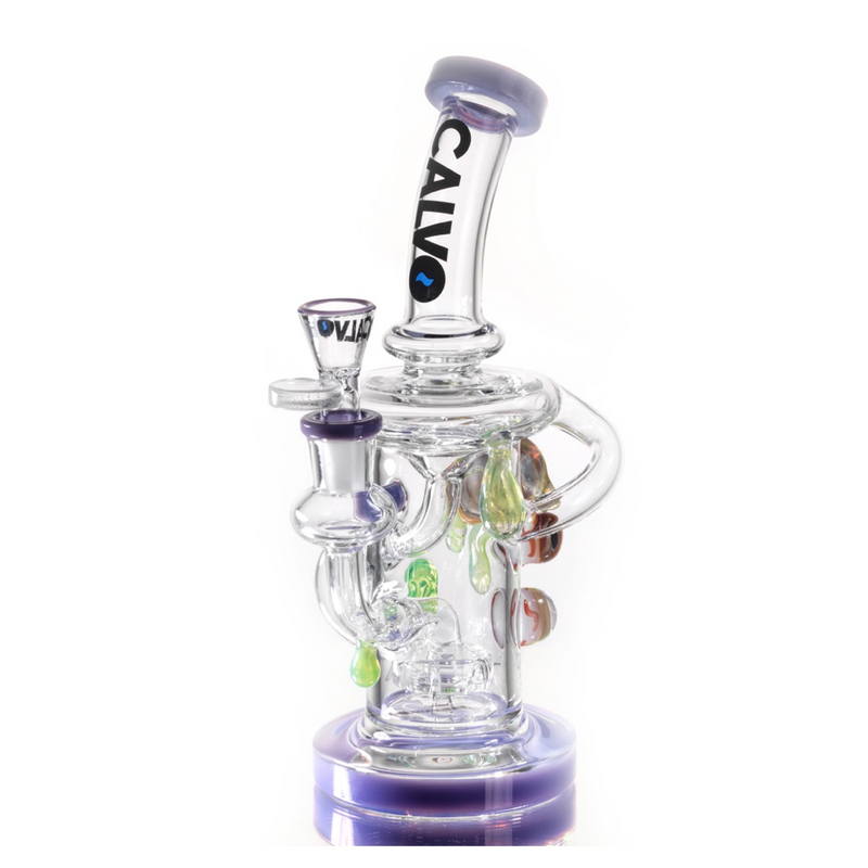 BONG BIG EYE RECYCLER 26CM - CALVO-2