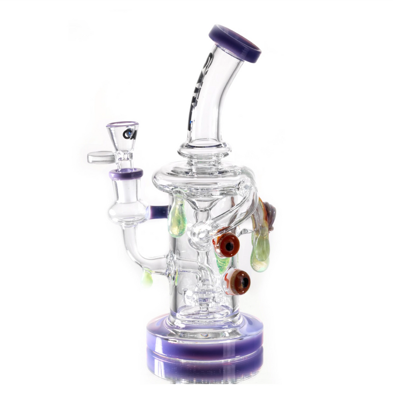 BONG BIG EYE RECYCLER 26CM - CALVO-3