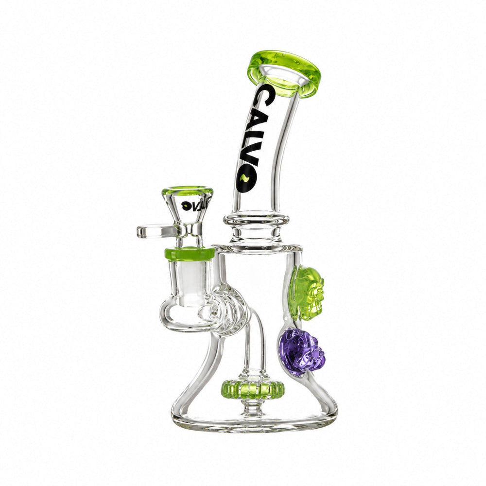 BONG CALAVERAS GREEN 19CM - CALVO-1
