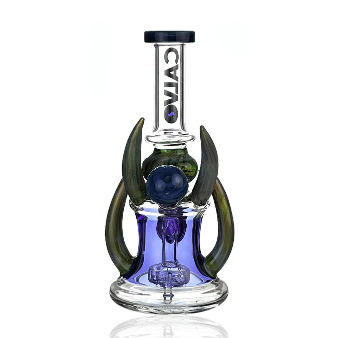 BONG FOUR HORN RIG BLUE - CALVO-3