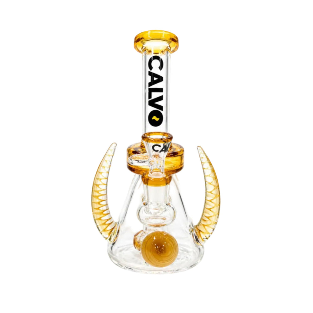 BONG SPACE HORN COLOR YELLOW - CALVO-1