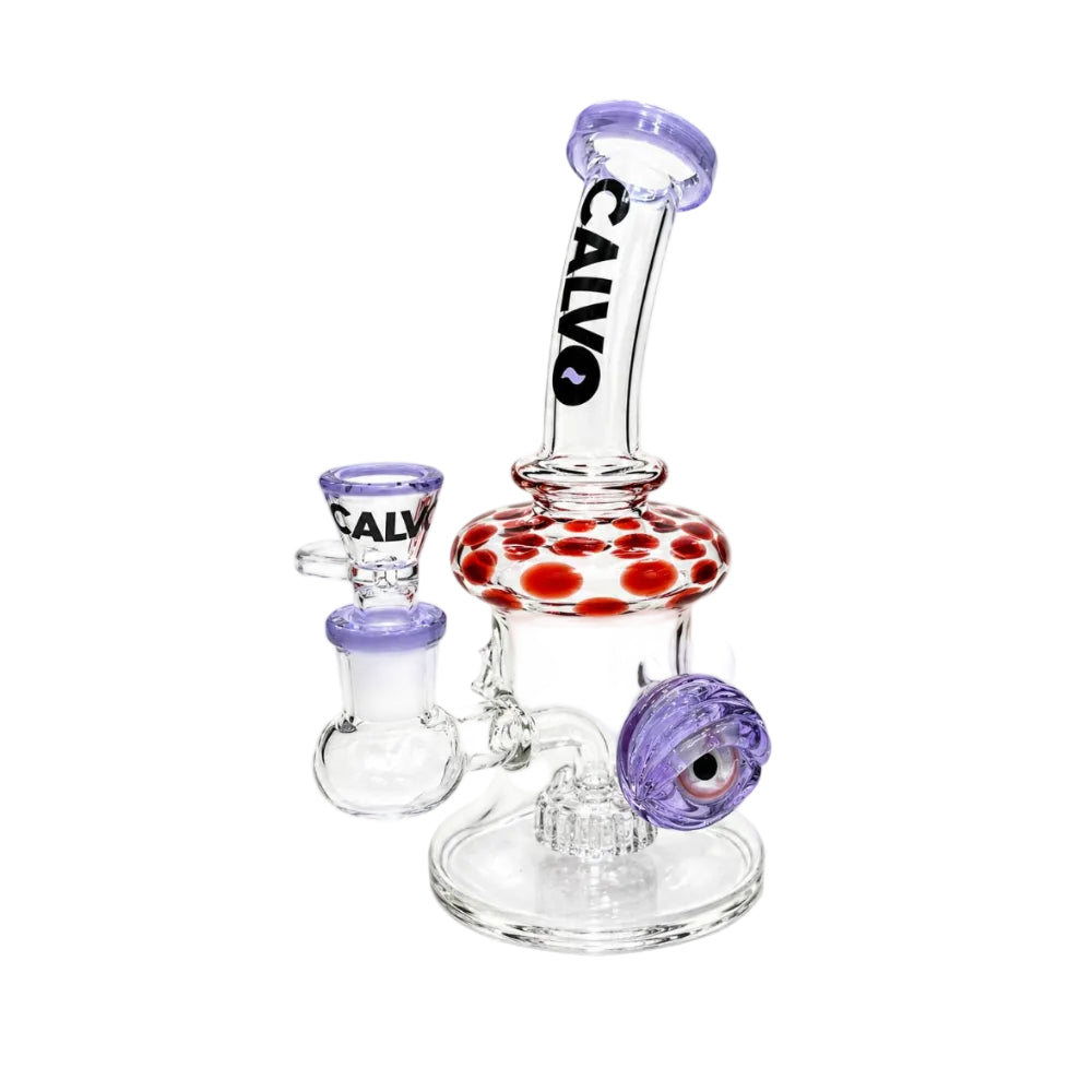 BONG DUAL EYE COLOR PURPLE - CALVO