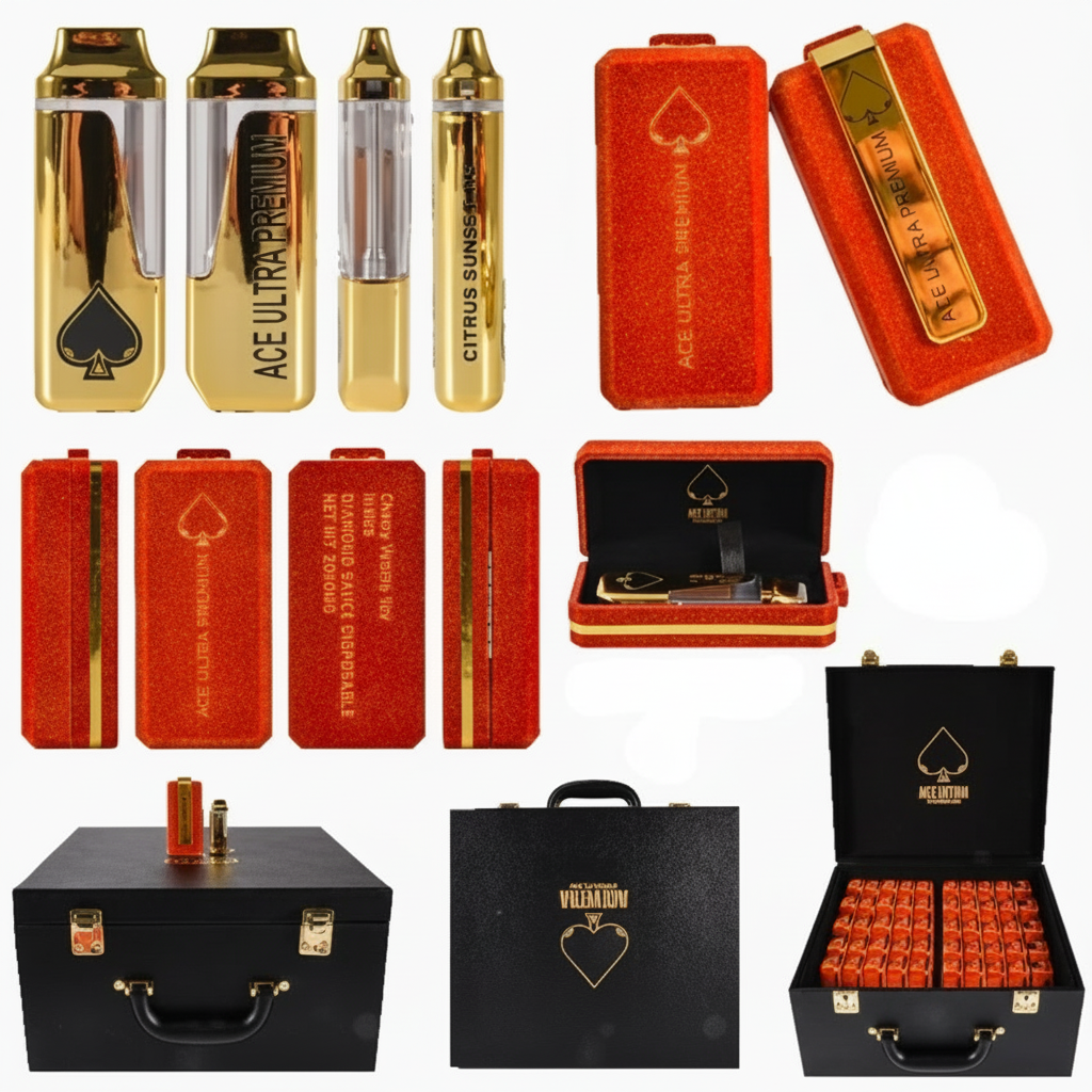 VAPE DESECHABLE 1ML (VACÍO)- ACE ULTRA PREMIUM