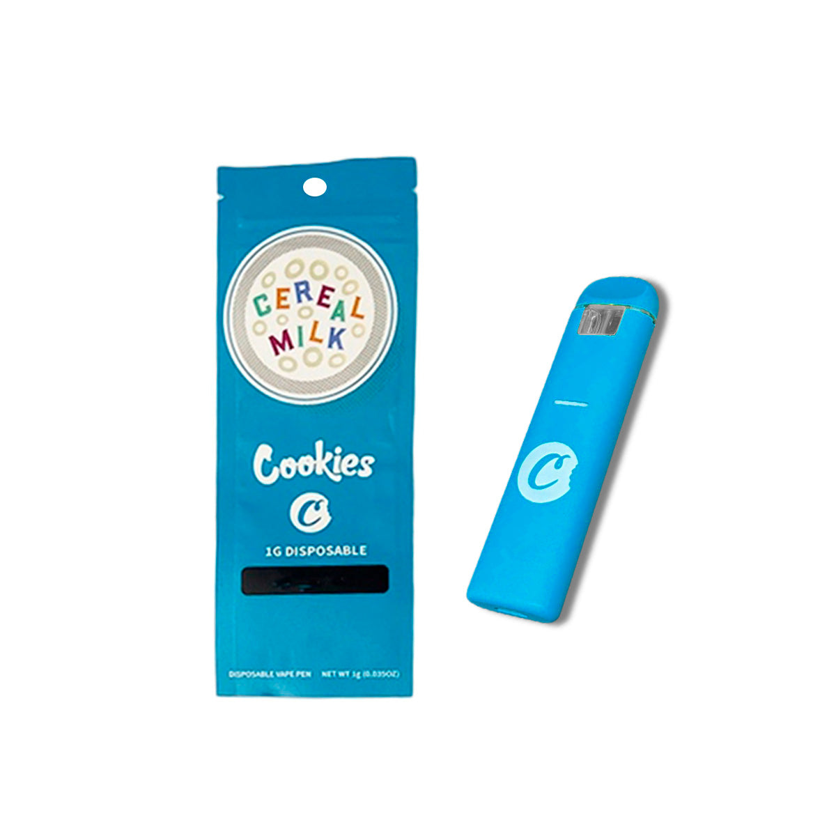 COOKIES VAPE DESECHABLE 1G CEREAL MILK (VACIO)-1