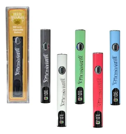 BATERIA BRASS KNUCKLES TIPO C - LED - VERDE