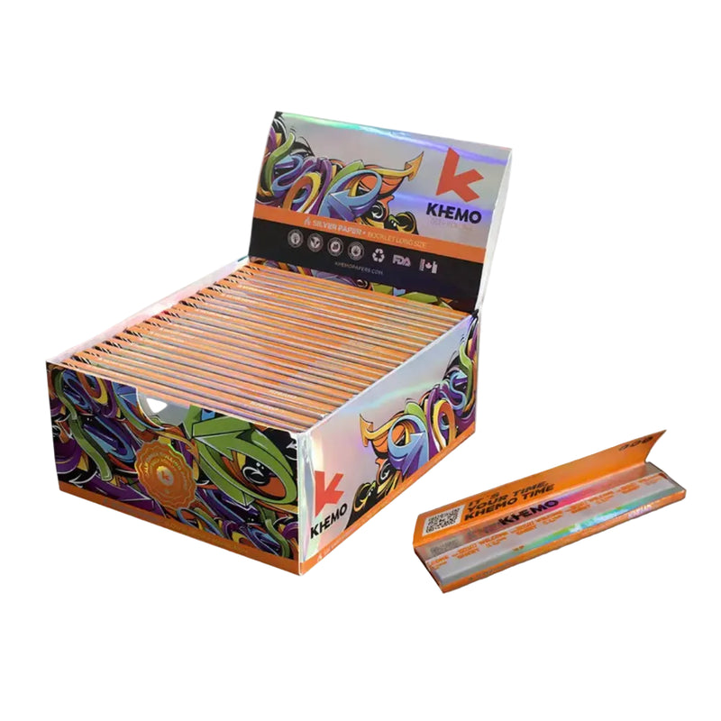 DISPLAY PAPELILLOS KHEMO SILVER LONG SIZE - KHEMO-1