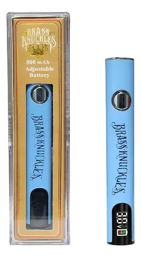 BATERIA BRASS KNUCKLES TIPO C - LED - AZUL