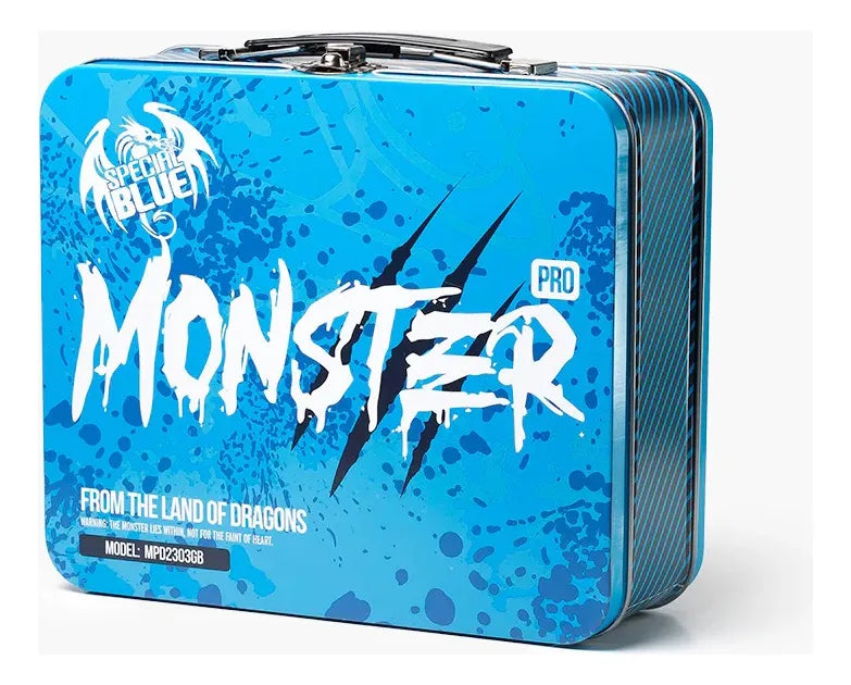 SOPLETE MONSTER PRO DOBLE LLAMA COLOR AZUL - SPECIAL BLUE