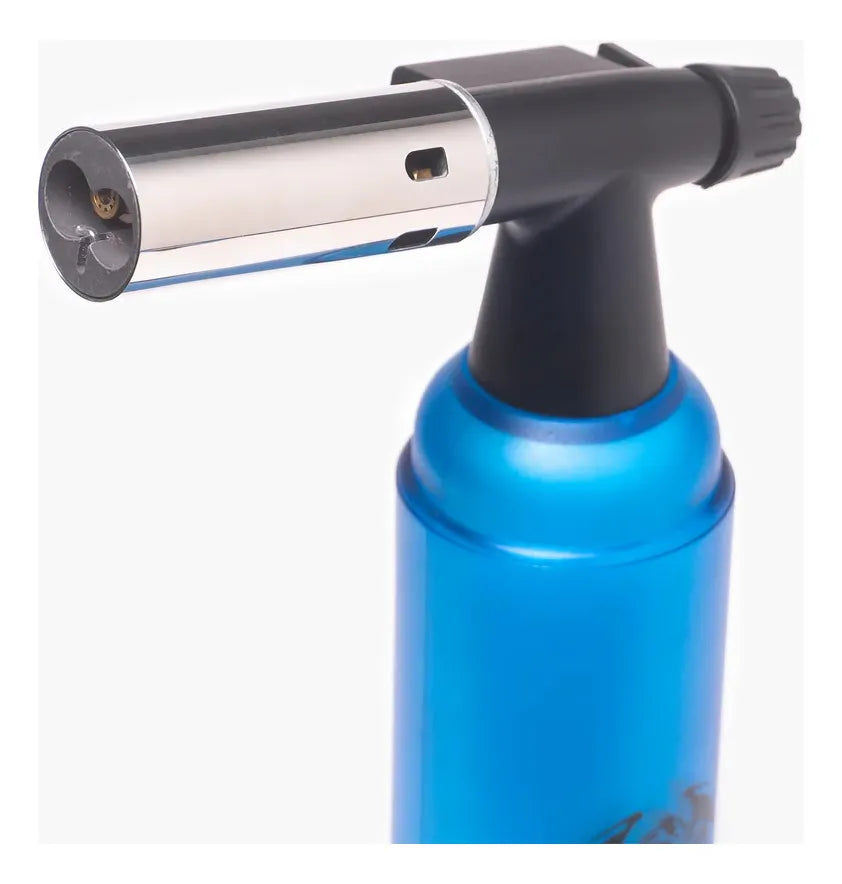 SOPLETE MONSTER PRO DOBLE LLAMA COLOR AZUL - SPECIAL BLUE-3
