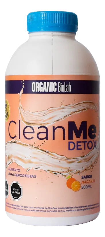 CLEAN ME DETOX SABOR NARANJA 500ML