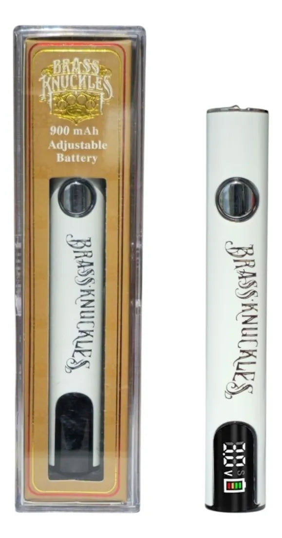 BATERIA BRASS KNUCKLES TIPO C - LED - BLANCO