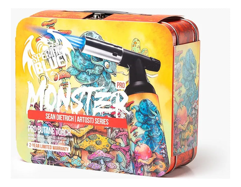 SOPLETE MONSTER PRO DOBLE LLAMA - ARTIST SERIES - SPECIAL BLUE-5
