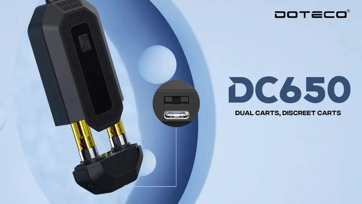 Batería Doble Cartridge DC650 DOTECO NEGRO