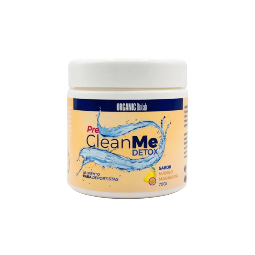 PRE CLEANME DETOX MANGO MARACUYA 70GR - ORGANIC BIOLAB-1