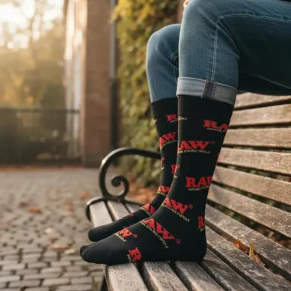 CALCETINES NEGROS - RAW
