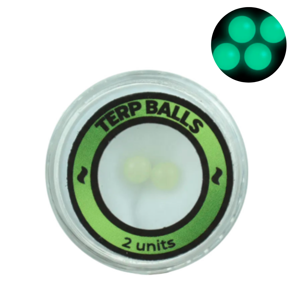 TERPS BALLS FLUORECENTE 4MM VERDE - CALVO